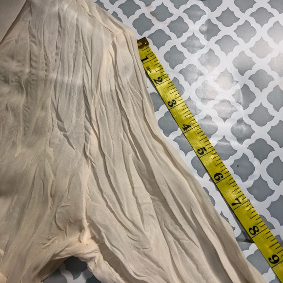 Apostrophe NWT women’s sheer crinkle  top Size S - Picture 8 of 15